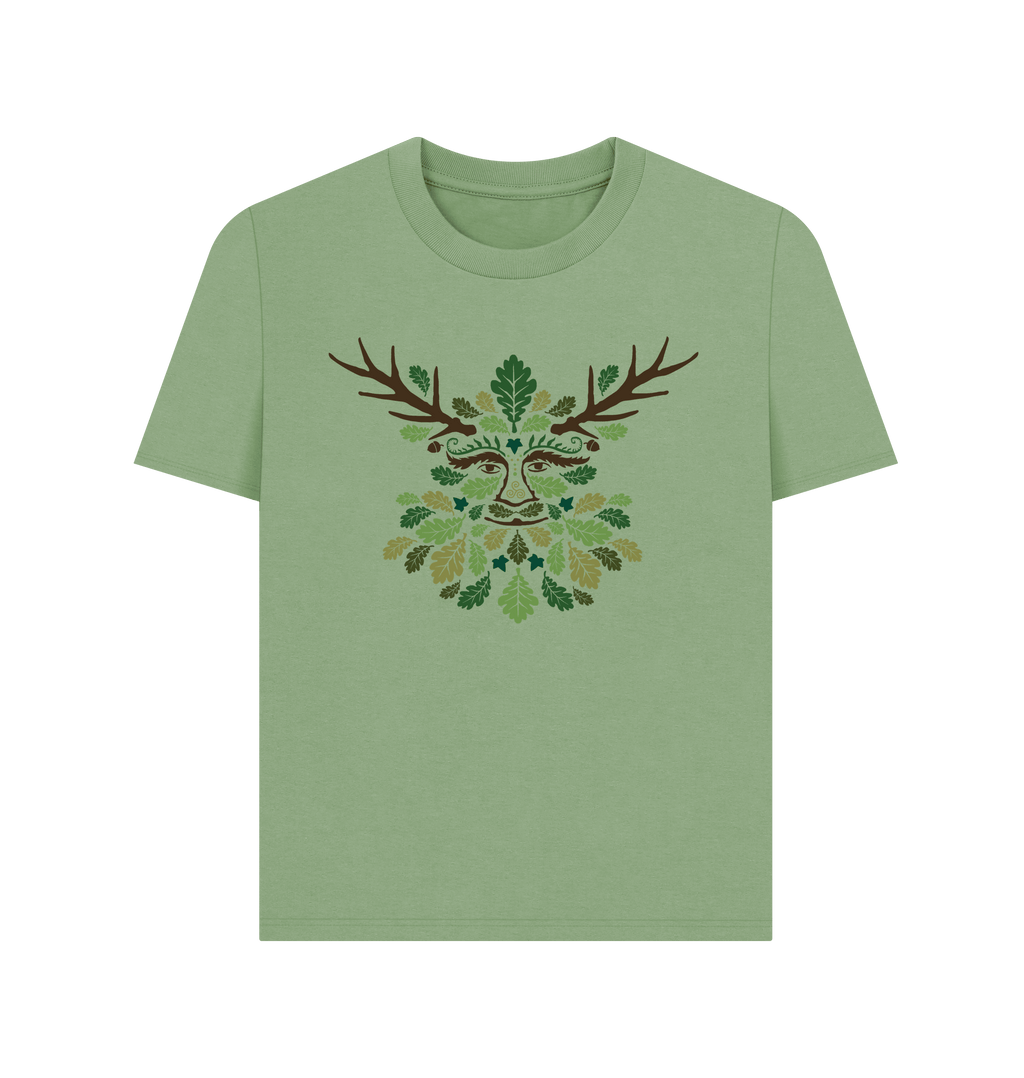 Sage Printed T-shirt Front
