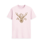 Pink Printed T-shirt Front