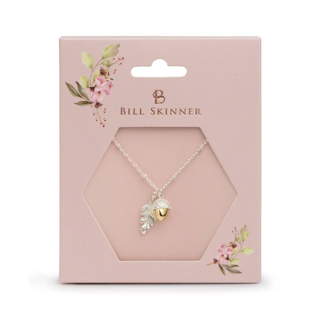 Acorn & Oak Leaf Charm Pendant