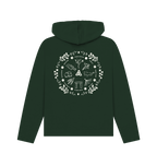 Evergreen Printed Hoody Back