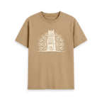 Sand Printed T-shirt Front