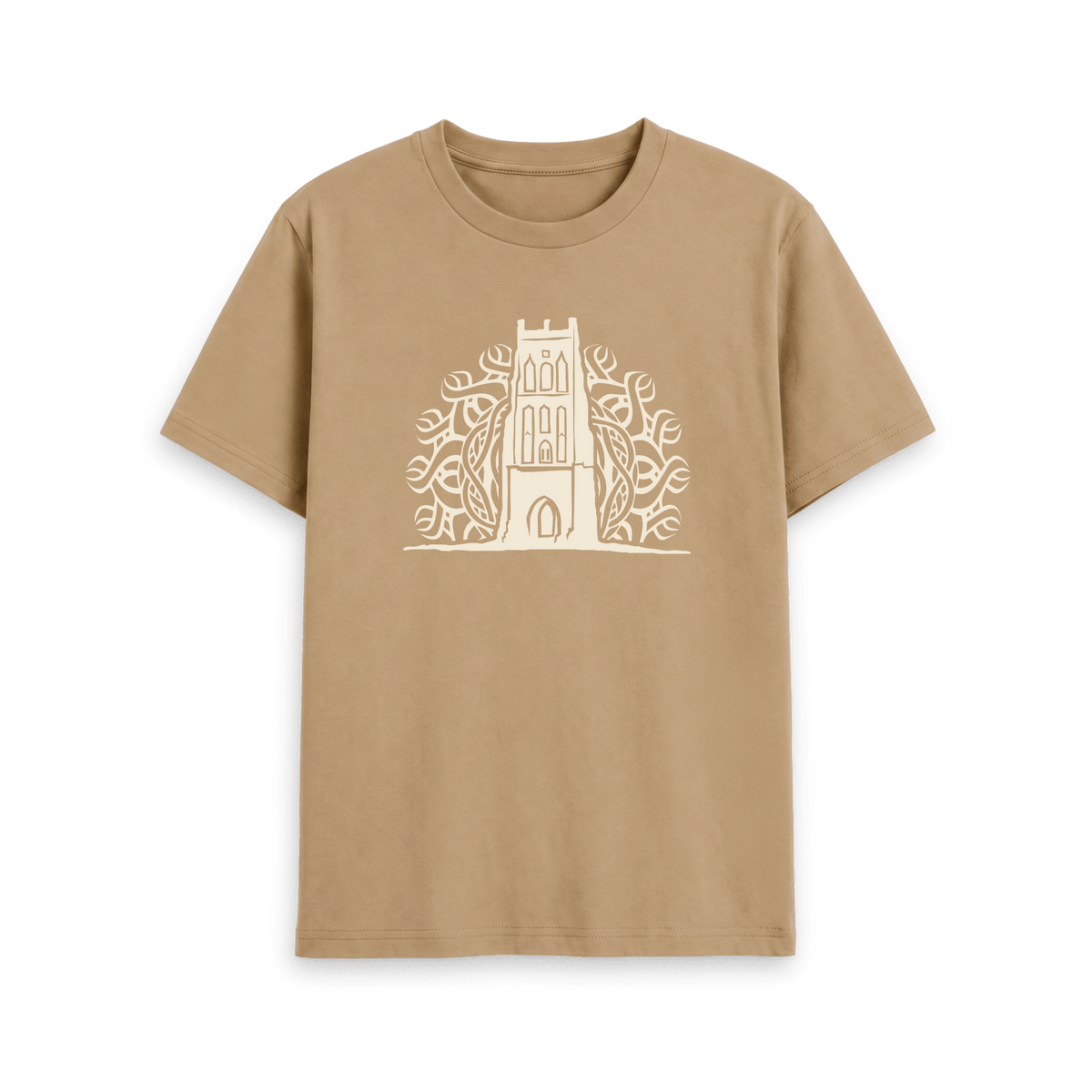 Sand Printed T-shirt Front
