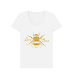 White Printed T-shirt Front