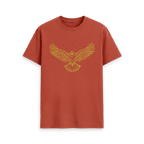 Rust Printed T-shirt Front