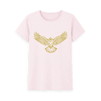 Pink Printed T-shirt Front