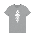 Athletic Grey Printed T-shirt Front