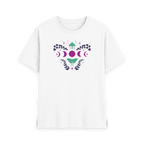 White Printed T-shirt Front