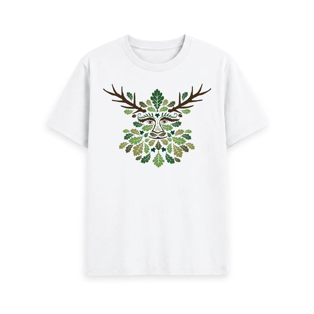 White Printed T-shirt Front
