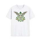 White Printed T-shirt Front