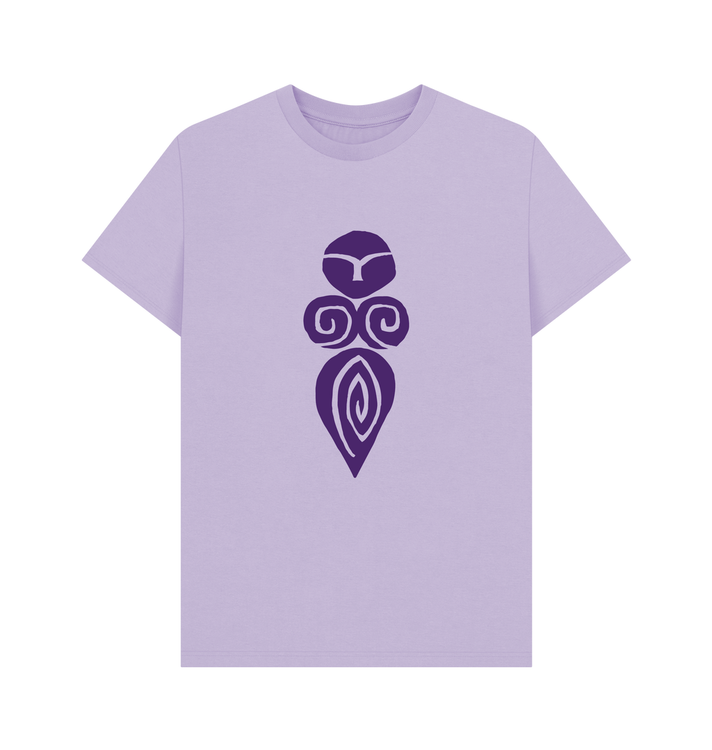 Lilac Printed T-shirt Front