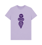 Lilac Printed T-shirt Front