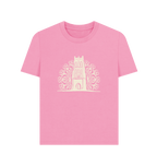 Rose Pink Printed T-shirt Front