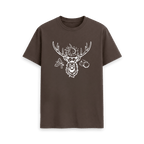 Chocolate Printed T-shirt Front