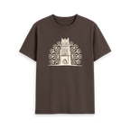Chocolate Printed T-shirt Front