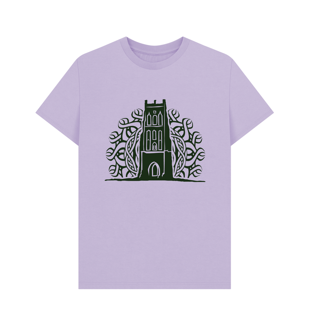 Lilac Printed T-shirt Front