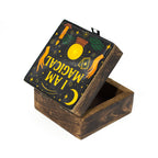 Enamelled Box  - I am Magical - 10x10x6cm