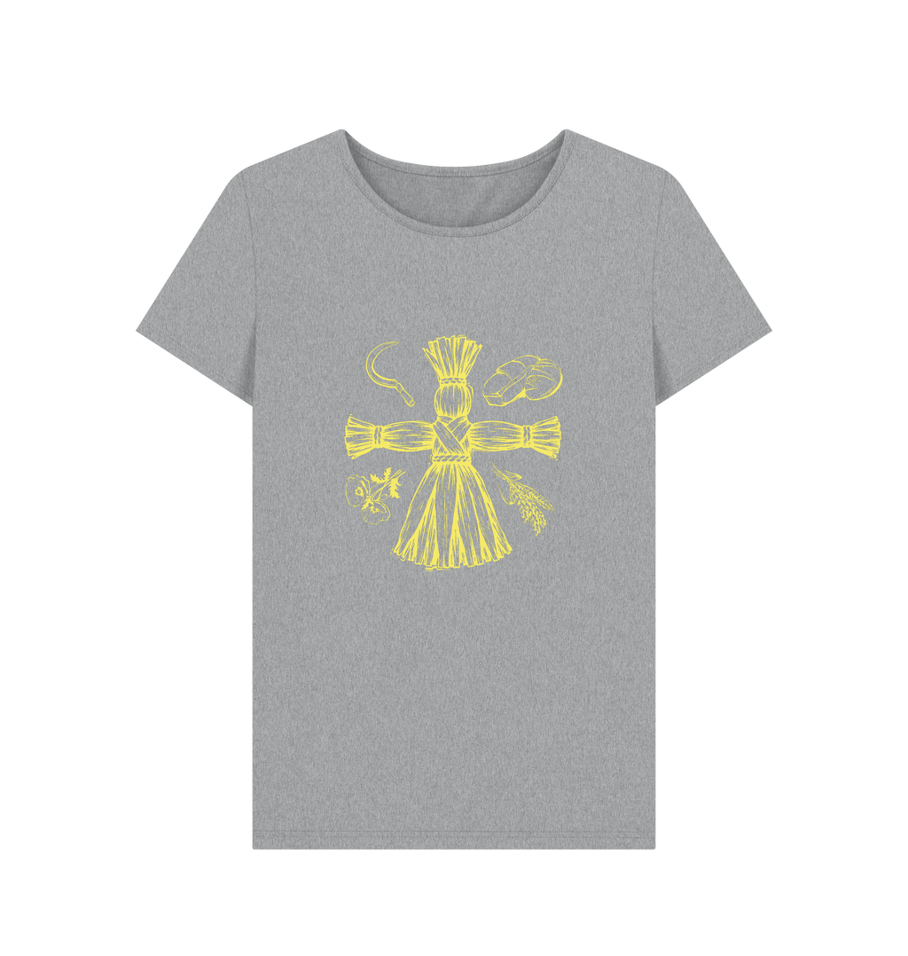Athletic Grey Printed T-shirt Front