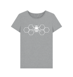 Athletic Grey Printed T-shirt Front