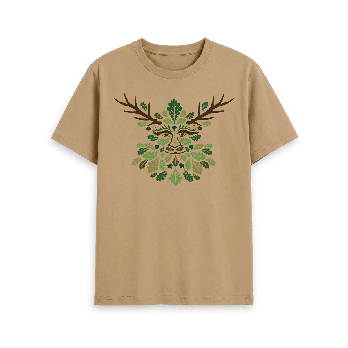Sand Printed T-shirt Front
