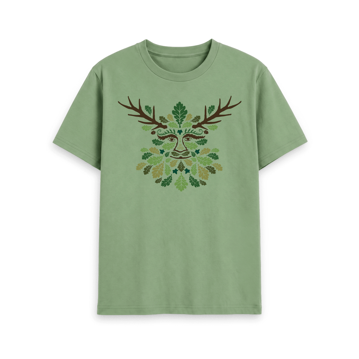Sage Printed T-shirt Front