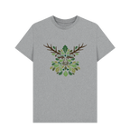 Athletic Grey Printed T-shirt Front
