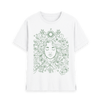 White Printed T-shirt Front