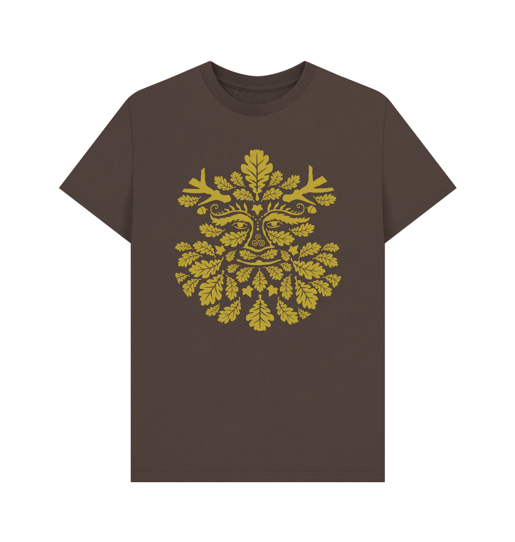 Chocolate Printed T-shirt Front