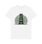 White Printed T-shirt Front