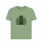 Sage Printed T-shirt Front