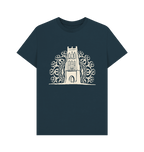 Denim Blue Printed T-shirt Front