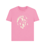 Rose Pink Printed T-shirt Front