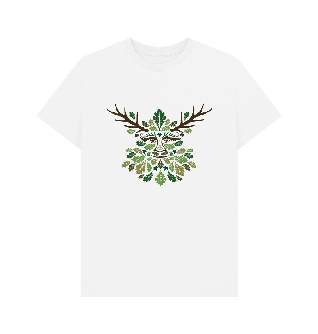White Printed T-shirt Front