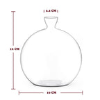 Hand-Blown Glass Vase for Acorns