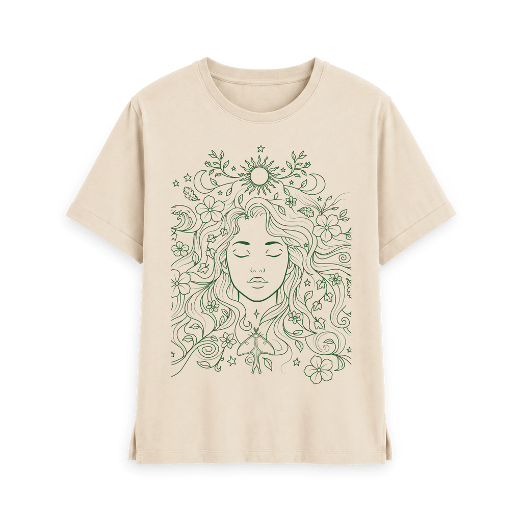 Oat Printed T-shirt Front