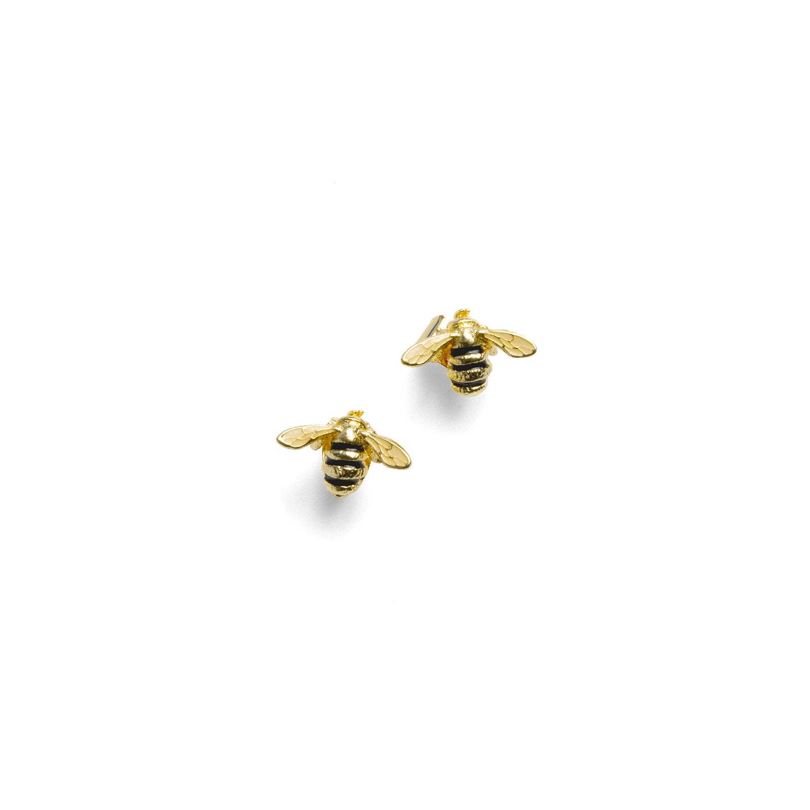 Enamel Bee Studs