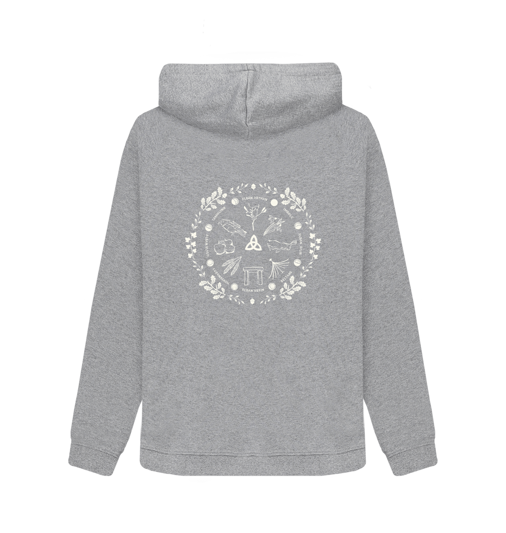 Athletic Grey Printed Sweater Back