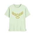 Pastel Green Printed T-shirt Front