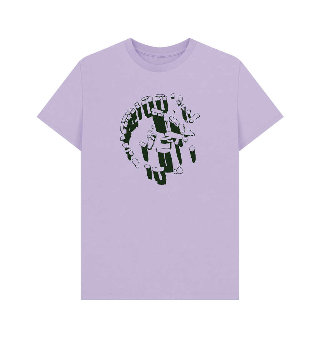 Lilac Printed T-shirt Front