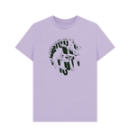 Lilac Printed T-shirt Front
