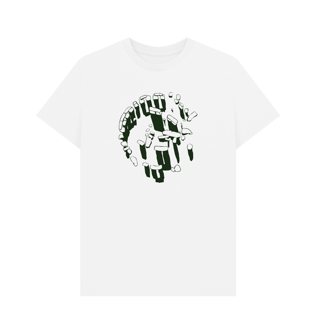 White Printed T-shirt Front