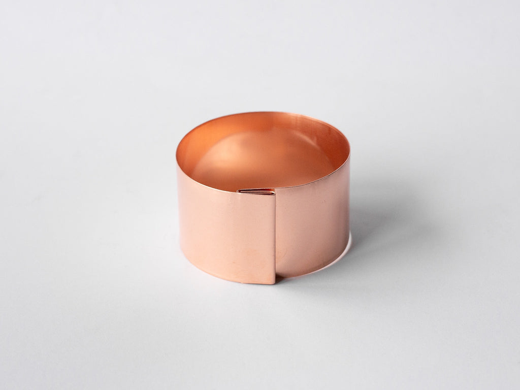4 x 9cm Heavy Duty Copper Plant Rings Bundle