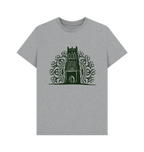 Athletic Grey Printed T-shirt Front