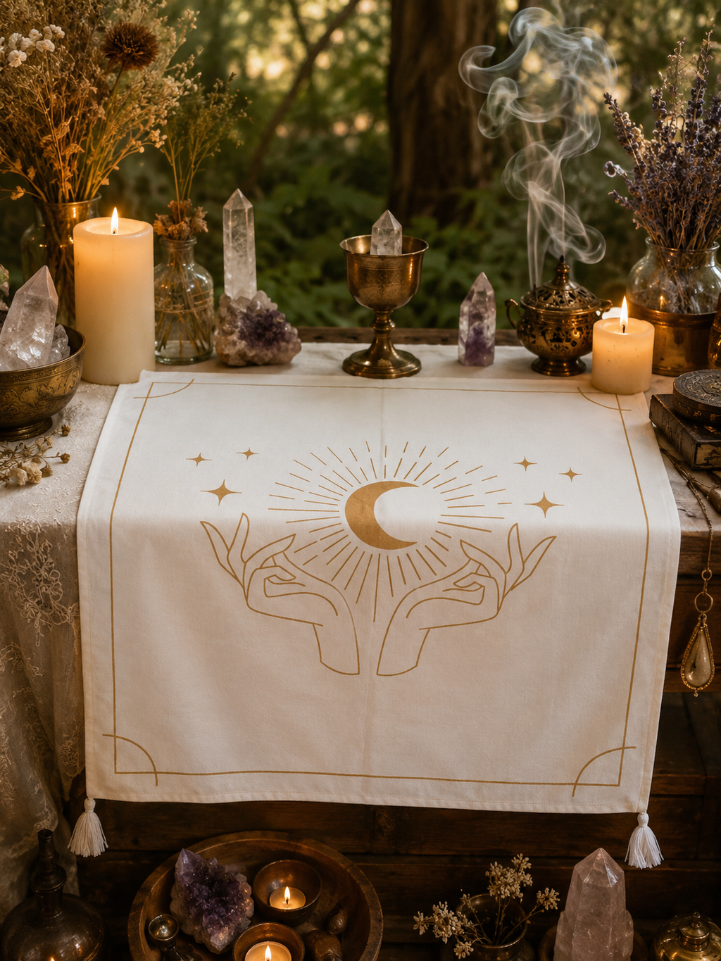 Mystical Hands Altar Cloth