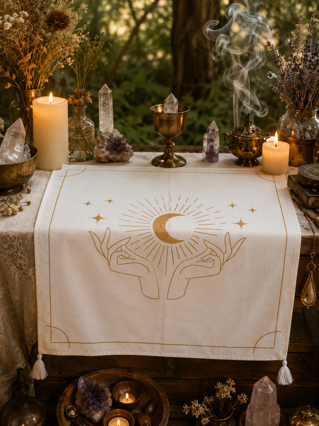 Mystical Hands Altar Cloth