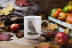 Barn Owl Bird Mug – Ceramic Wildlife Coffee Cup