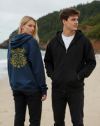 Golden Green Man Full Zip Hoodie