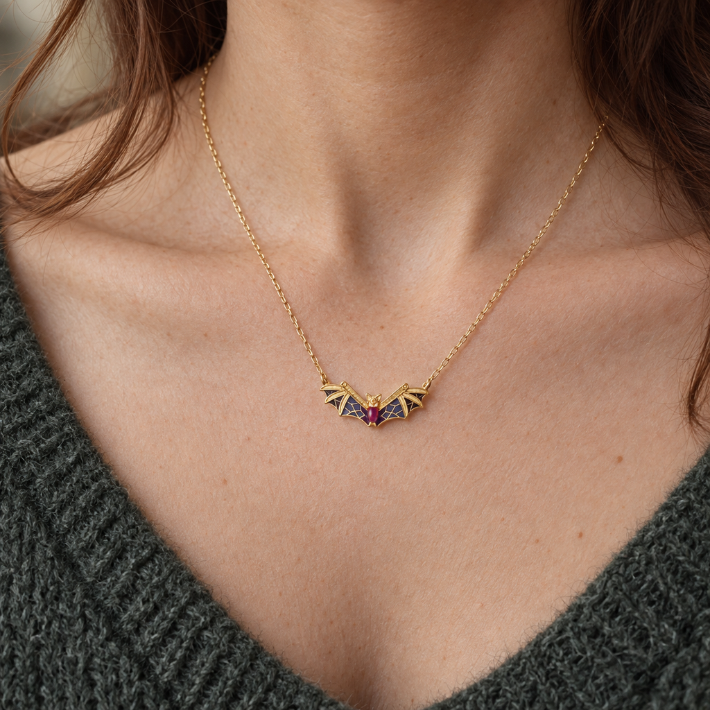 Halloween Bat Pendant