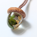 Elderflower Terrarium Pendant