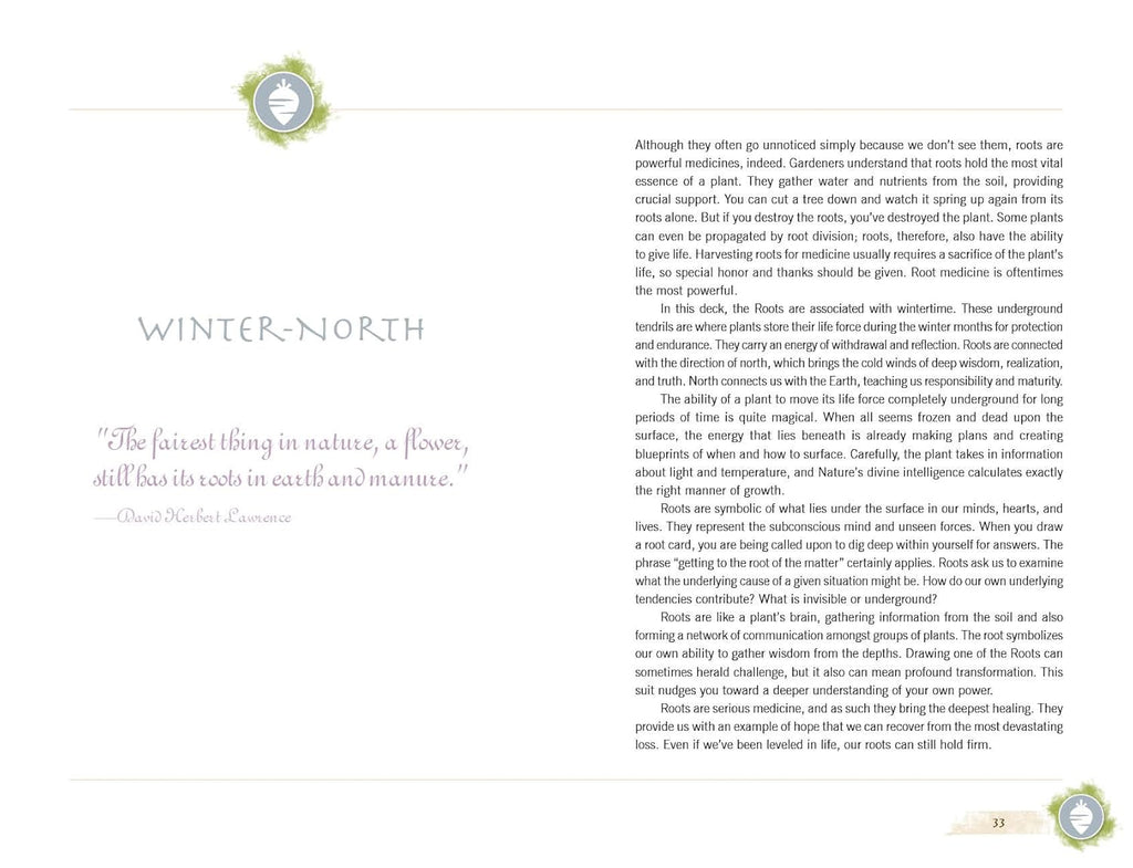 The Herbal Healing Deck by Sarah Baldwin