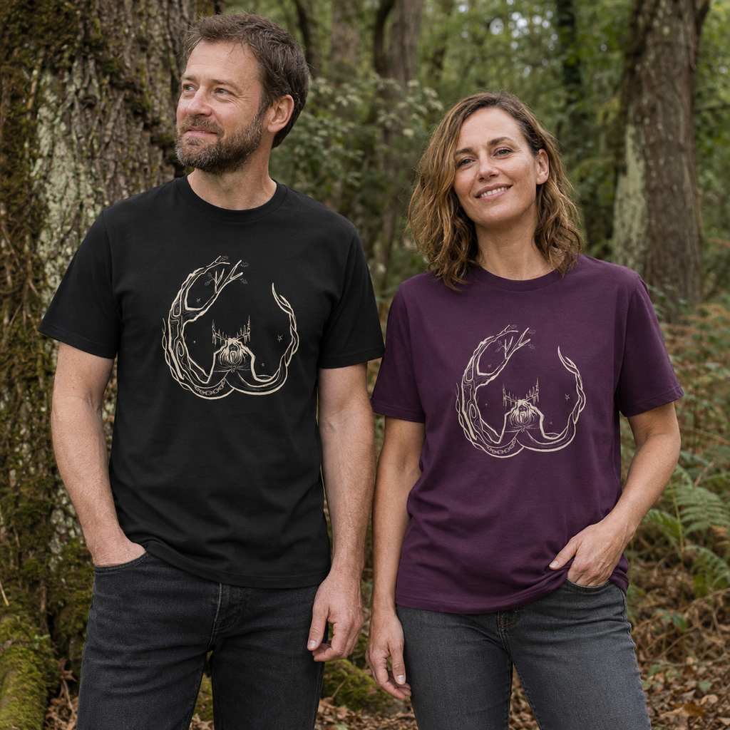 Unisex ‘Herne the Hunter’ Plain T-Shirt